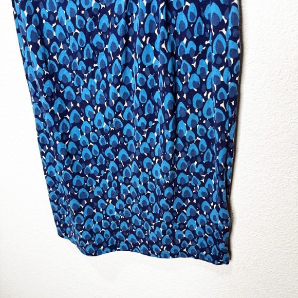 Boden Darcey Twist Front Sheath Knee Length Stretch Jersey Dress - Picture 9 of 10